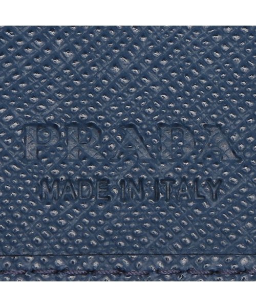 PRADA(プラダ)/プラダ 二つ折り財布 サフィアーノ トライアングルロゴ ブルー メンズ PRADA 2MO513 QHH F0016/img07