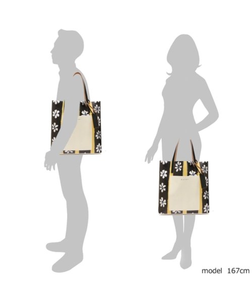 MARNI(マルニ)/マルニ トートバッグ ブラック マルチ レディース メンズ MARNI SHMP0052A0 P4605 Z2Q23 PVC/img04