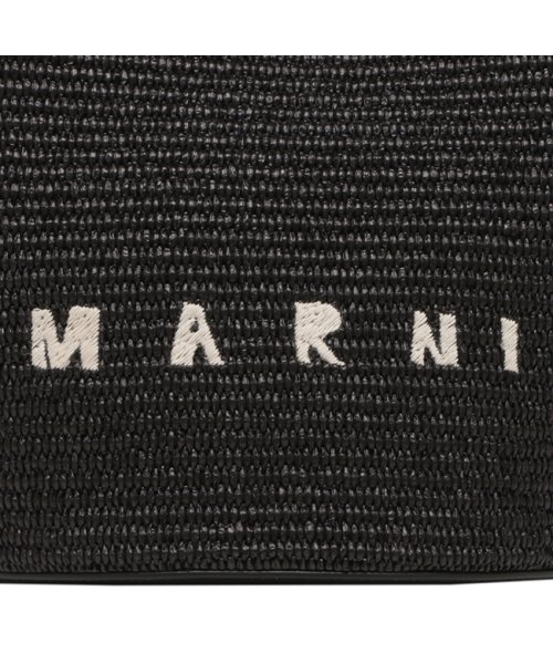MARNI(マルニ)/マルニ ハンドバッグ ショルダーバッグ トロピカリア Sサイズ かごバッグ 2WAY ブラック レディース MARNI BMMP0068Q0 P3860 00N/img08
