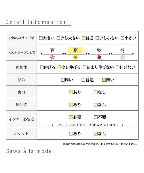 Sawa a la mode(サワアラモード)/水彩のお花咲くカーディガン付きワンピース/img33