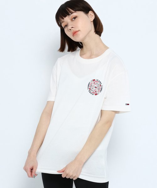 TOMMY JEANS(トミージーンズ)/サーキュラーロゴグラフィックTシャツ/img05