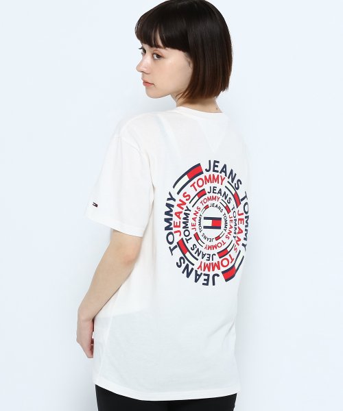 TOMMY JEANS(トミージーンズ)/サーキュラーロゴグラフィックTシャツ/img06