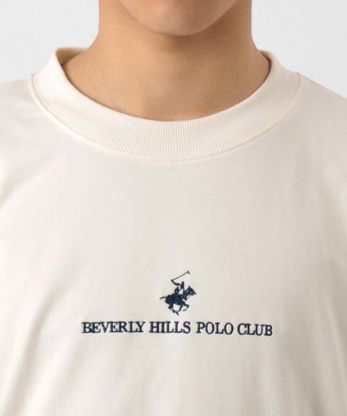 BEVERLY HILLS POLO CLUB(ビバリーヒルズポロクラブ)/【BEVERLY HILLS POLO CLUB/ビバリーヒルズポロクラブ】　オーバーサイズ 刺繍 ワンポイント カットソー/トレーナー/img47