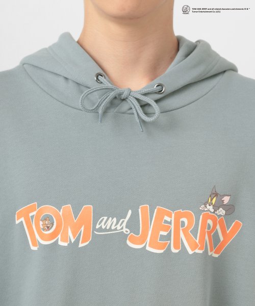 DISCUS(DISCUS)/【DISCUS/ディスカス】 TOM＆JERRY/トムとジェリー コラボ プリント プルパーカー/フーディー/ワンポイント/バックプリント/ビッグシルエット/img11