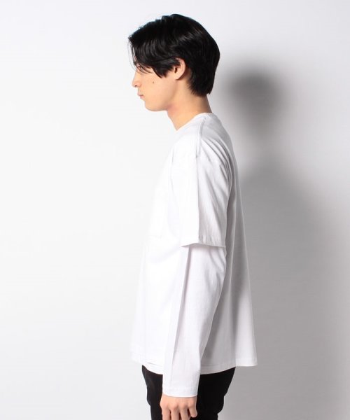 Bluestandard 重ね着2枚セット ポケット付き Bigフィットtシャツ Www Watsons Biz Id
