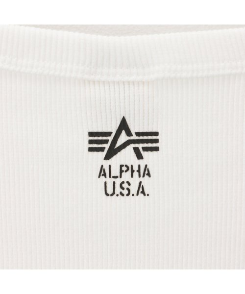 MAC HOUSE(men)(マックハウス（メンズ）)/ALPHA アルファ リブVネック半袖Tシャツ TC1521－0/img12