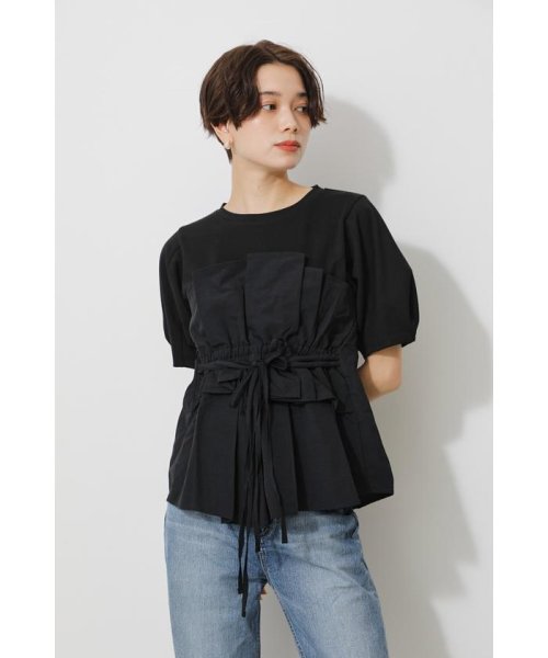 AZUL by moussy(アズールバイマウジー)/BUSTIER LAYERED TOPS/img01