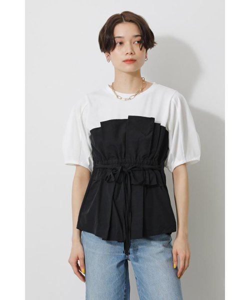 AZUL by moussy(アズールバイマウジー)/BUSTIER LAYERED TOPS/img13