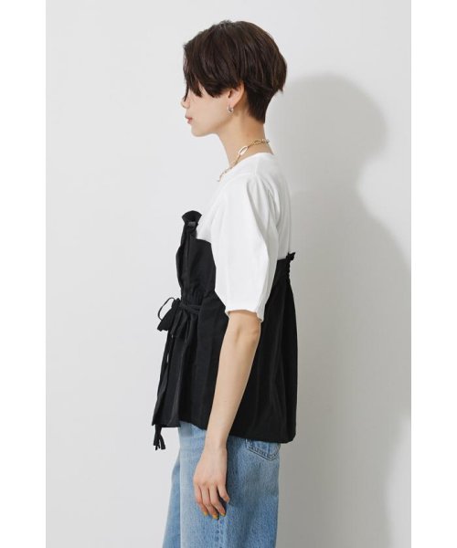 AZUL by moussy(アズールバイマウジー)/BUSTIER LAYERED TOPS/img14