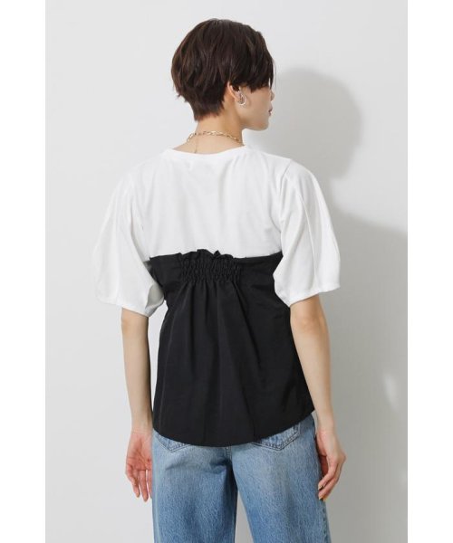 AZUL by moussy(アズールバイマウジー)/BUSTIER LAYERED TOPS/img15