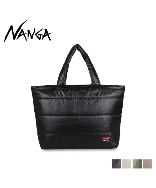 NANGA(ナンガ)/NANGA ナンガ トートバッグ エコ インサレーション メンズ レディース A4 ファスナー付き ECO INSULATION TOTE BAG ブラック ベ/img14