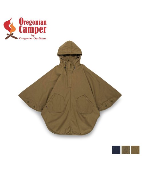 Oregonian Camper(オレゴニアンキャンパー)/オレゴニアンキャンパー Oregonian Camper ポンチョ コート ファイアープルーフ 焚き火 FP BONFIRE PONCHO ネイビー オリーブ /img01