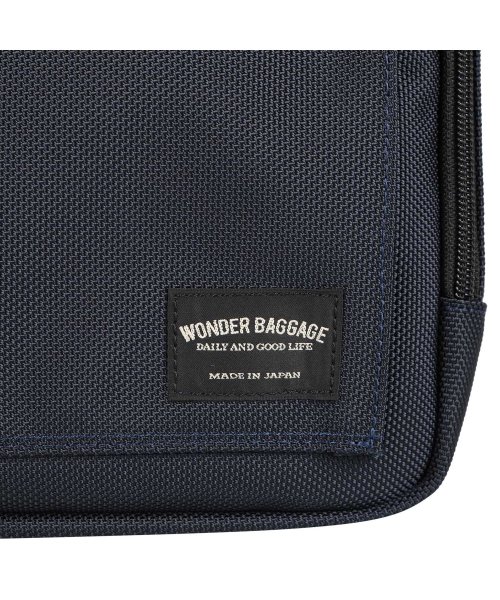 WONDER BAGGAGE(ワンダーバゲージ)/ワンダーバゲージ WONDER BAGGAGE ビジネスバッグ ブリーフケース ショルダーバッグ メンズ グッドマンズ デバイスブリーフ 撥水 2WAY GOO/img07