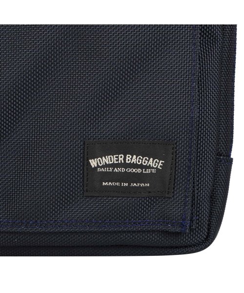 WONDER BAGGAGE(ワンダーバゲージ)/ワンダーバゲージ WONDER BAGGAGE ビジネスバッグ ブリーフケース ショルダーバッグ メンズ グッドマンズ デバイスブリーフ 撥水 2WAY GOO/img12