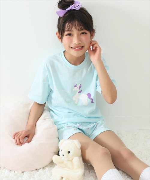 ANAP KIDS(アナップキッズ)/ルームウェアユニコーン柄パンツセット/img03