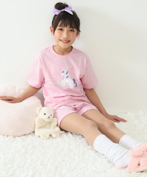 ANAP KIDS(アナップキッズ)/ルームウェアユニコーン柄パンツセット/img08