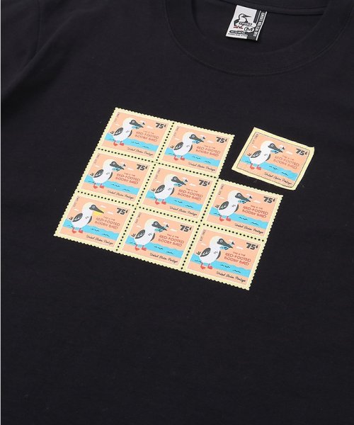 セール】チャムス/Booby Mail Stamps T－Shirt (ブービー メール スタンプス Tシャツ)(504677951) チャムス( CHUMS) MAGASEEK