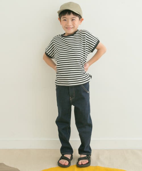 URBAN RESEARCH DOORS（Kids）(アーバンリサーチドアーズ（キッズ）)/『親子リンク』FORK&SPOON　ボーダーワイドTシャツ(KIDS)/img02