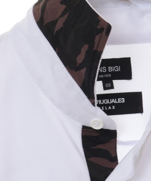 Men's Bigi(メンズビギ)/＜1PIU1UGUALE3 RELAX＞別注　リバーメッシュポロシャツ/img11