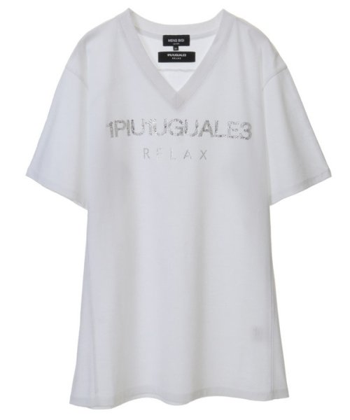 Men's Bigi(メンズビギ)/＜1PIU1UGUALE3 RELAX＞別注　シルケットポンチVネックTシャツ/img07