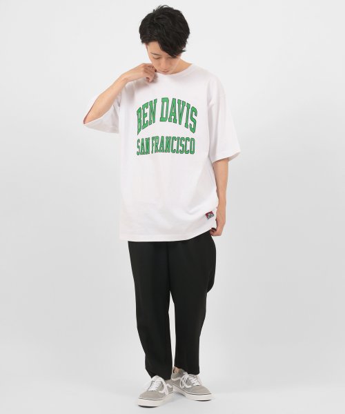 BEN DAVIS(BEN DAVIS)/【BEN DAVIS/ベンデイビス】カレッジロゴ ビッグシルエット プリント半袖Tシャツ/img06