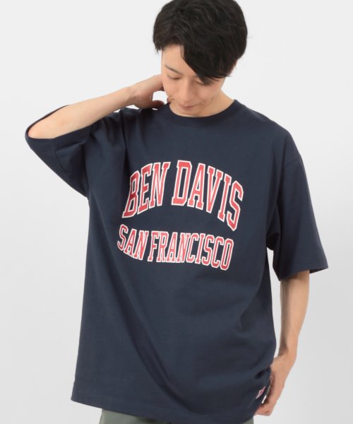 BEN DAVIS(BEN DAVIS)/【BEN DAVIS/ベンデイビス】カレッジロゴ ビッグシルエット プリント半袖Tシャツ/img11