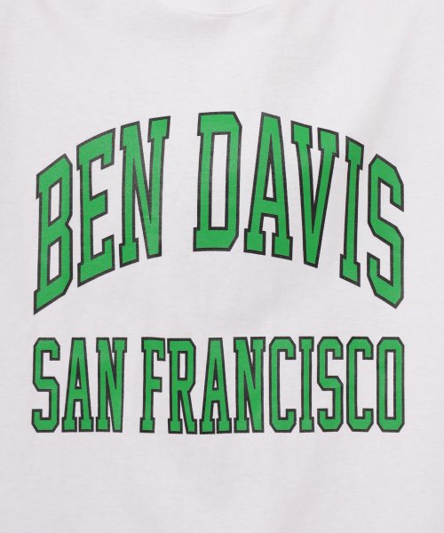 BEN DAVIS(BEN DAVIS)/【BEN DAVIS/ベンデイビス】カレッジロゴ ビッグシルエット プリント半袖Tシャツ/img16