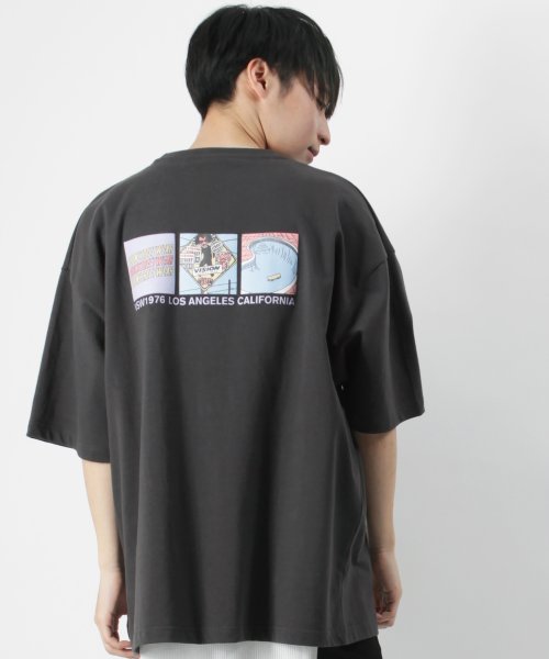 VISION STREET WEAR(ヴィジョン ストリート ウェア)/【VISION STREET WEAR/ヴィジョンストリートウェア】レトロイラスト 3コマストリート グラフィックTシャツ/img05