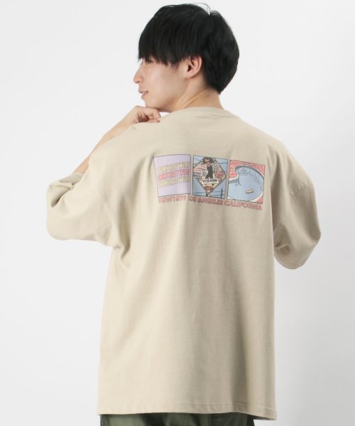 VISION STREET WEAR(ヴィジョン ストリート ウェア)/【VISION STREET WEAR/ヴィジョンストリートウェア】レトロイラスト 3コマストリート グラフィックTシャツ/img11