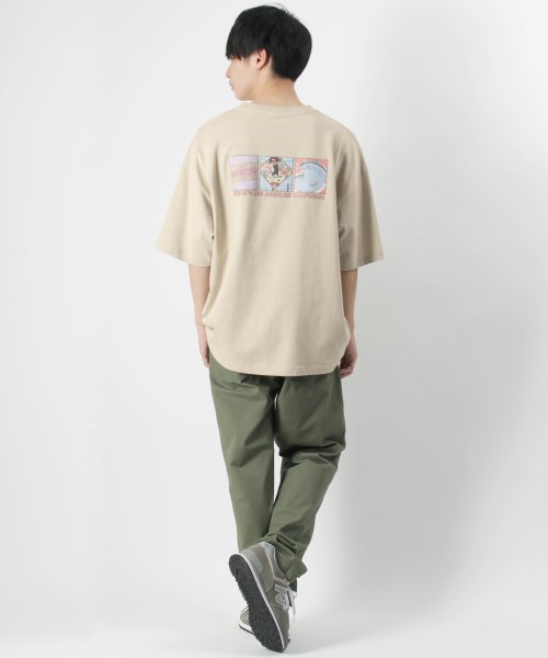 VISION STREET WEAR(ヴィジョン ストリート ウェア)/【VISION STREET WEAR/ヴィジョンストリートウェア】レトロイラスト 3コマストリート グラフィックTシャツ/img12