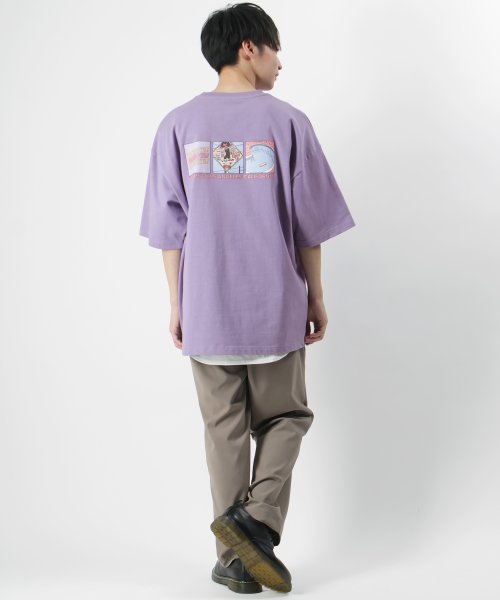 VISION STREET WEAR(ヴィジョン ストリート ウェア)/【VISION STREET WEAR/ヴィジョンストリートウェア】レトロイラスト 3コマストリート グラフィックTシャツ/img22