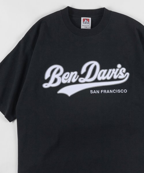 BEN DAVIS(BEN DAVIS)/【BEN DAVIS/ベンデイビス】スタジアムロゴ サテンワッペン BIGTシャツ/ベースボールロゴ/img03