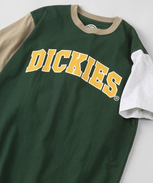 Dickies(Dickies)/【Dickies/ディッキーズ】 カレッジロゴ＆袖切替え ブランドロゴ Tシャツ/ 半袖Tシャツ/img05