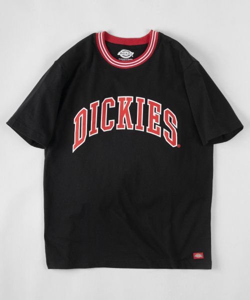 Dickies(Dickies)/【Dickies/ディッキーズ】リブライン カレッジロゴ＆袖切替え ブランドロゴ クルーネックTシャツ/ 半袖Tシャツ/img09