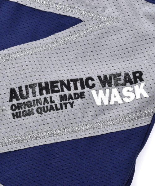 WASK(ワスク)/【 速乾 】 5.5分丈 稲妻 切り替え メッシュ パンツ（100～160cm）/img10