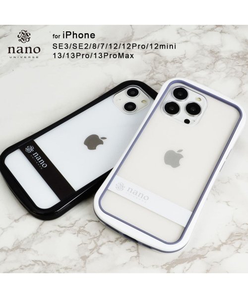 nano・universe(ナノユニバース)/iPhone14 iphone se3 ケース ナノユニバース nano universe 耐衝撃クリアケース iphone8 iphone13/img01