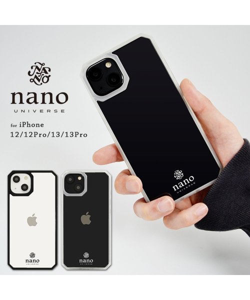 nano・universe(ナノユニバース)/iPhone14 ケース iPhone13 iPhone13pro ナノ・ユニバース nano universe オクタゴン クリアケース ナノユニバース/img01