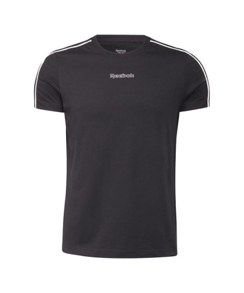 Reebok(リーボック)/トレーニング エッセンシャルズ パイピング Tシャツ / Training Essentials Piping T－Shirt/img01