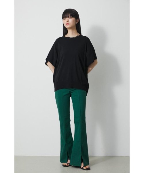 AZUL by moussy(アズールバイマウジー)/CREW NECK LOOSE KNIT/img01