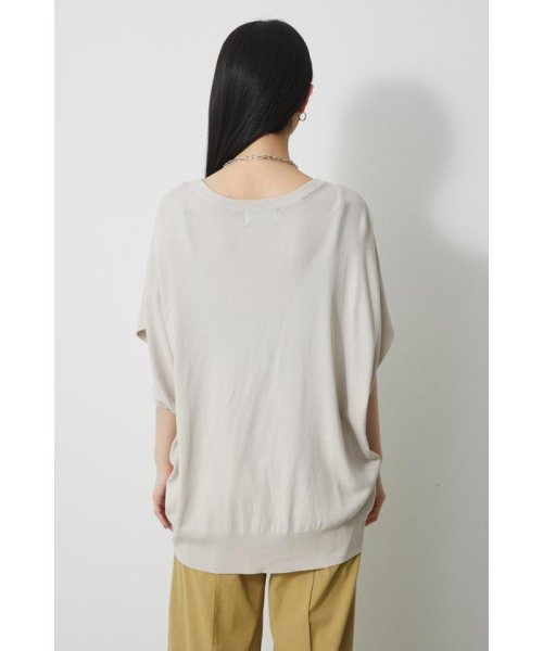 AZUL by moussy(アズールバイマウジー)/CREW NECK LOOSE KNIT/img15