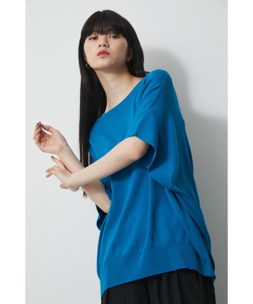 AZUL by moussy(アズールバイマウジー)/CREW NECK LOOSE KNIT/img20