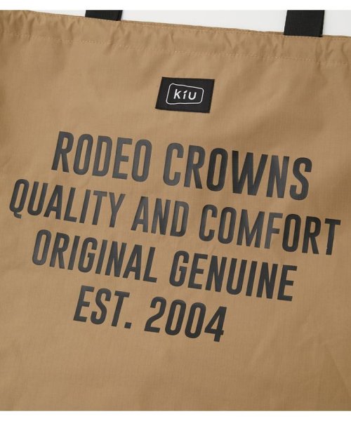 RODEO CROWNS WIDE BOWL(ロデオクラウンズワイドボウル)/KIU 2WAY RAIN BAG COVER/img19