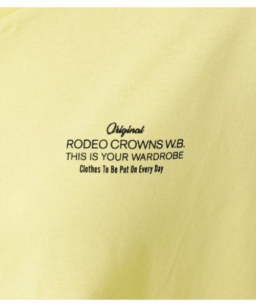 RODEO CROWNS WIDE BOWL(ロデオクラウンズワイドボウル)/D PATCHES VネックTシャツ/img13
