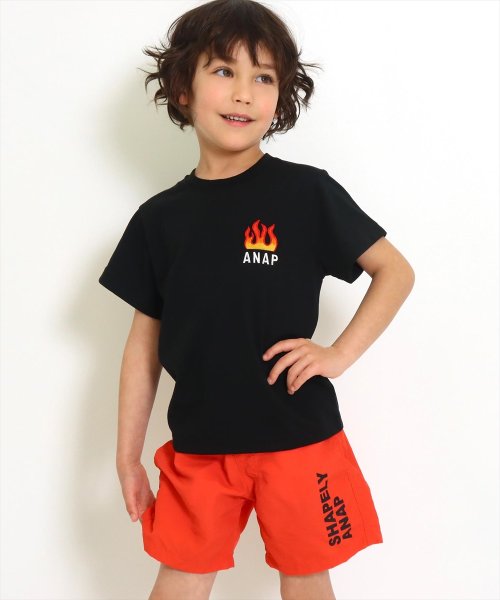 ANAP KIDS(アナップキッズ)/吸水速乾サマーワンポイントTシャツ/img01