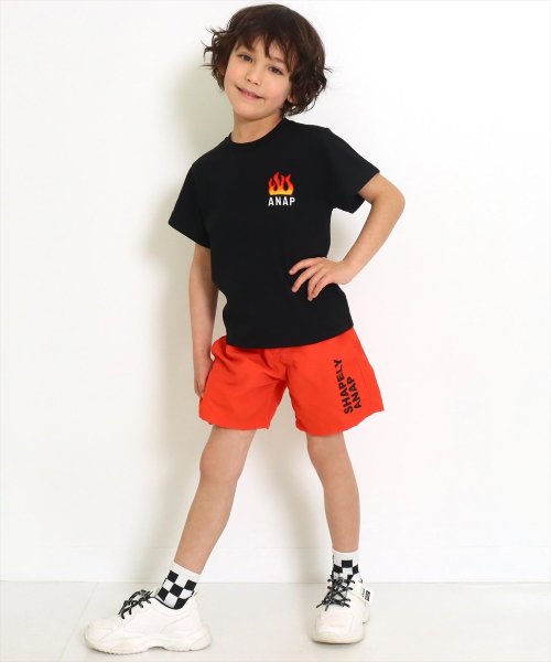 ANAP KIDS(アナップキッズ)/吸水速乾サマーワンポイントTシャツ/img03