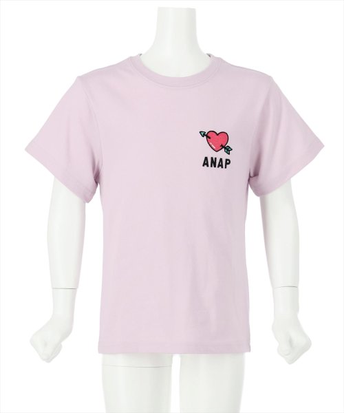 ANAP KIDS(アナップキッズ)/吸水速乾サマーワンポイントTシャツ/img11