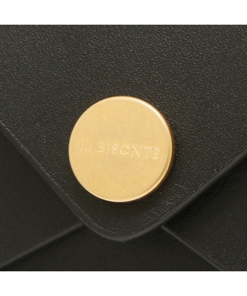 IL BISONTE(イルビゾンテ)/イルビゾンテ カードケース キーケース コインケース ブラック メンズ レディース IL BISONTE SCC098 PV0039 BK255B/img07