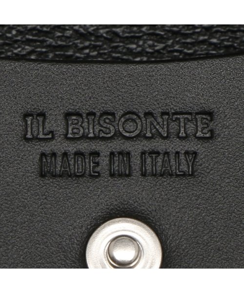 IL BISONTE(イルビゾンテ)/イルビゾンテ カードケース ブラック メンズ レディース IL BISONTE SCC100 PV0039 BK255N/img08