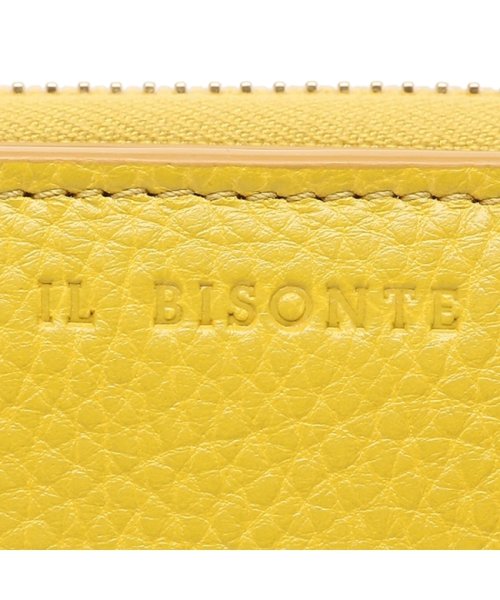 IL BISONTE(イルビゾンテ)/イルビゾンテ 二つ折り財布 コンパクト財布 イエロー メンズ レディース IL BISONTE SSW003 PVX001 GR289B/img06