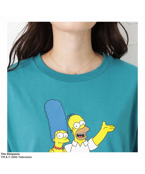 MAC HOUSE(women)(マックハウス（レディース）)/The Simpsons ザ・シンプソンズ アソートTシャツ SPM6211L/img07